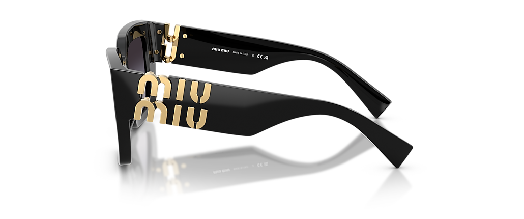Miu Miu MU B05SF Black Sunglasses