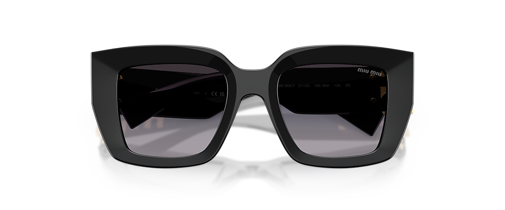 Miu Miu MU B05SF Black Sunglasses