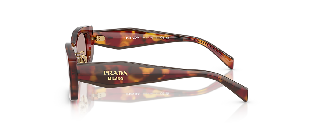 Prada PR B05SF Poppy Tortoise Sunglasses