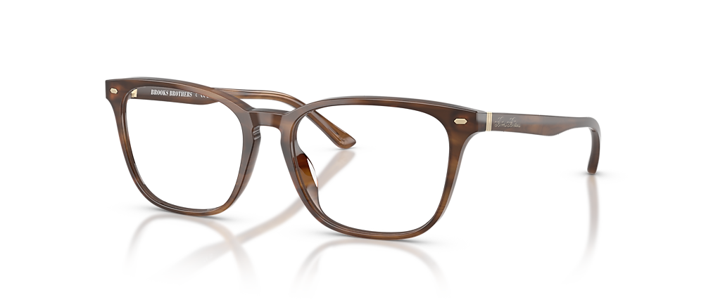 Brooks Brothers BB2076U Brown Horn Frames