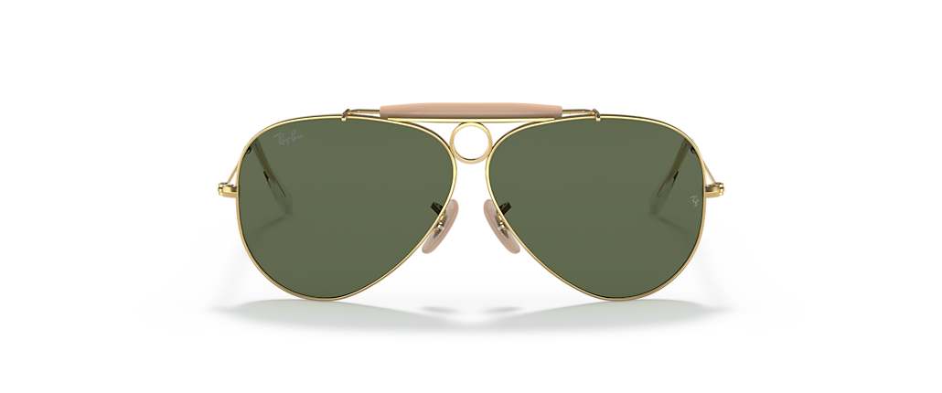 Ray-Ban RB3138 Shooter | Aviation Collection Arista Gold Sunglasses Ray-Ban RB3138 Shooter | Aviation Collection Arista Gold Sunglasses