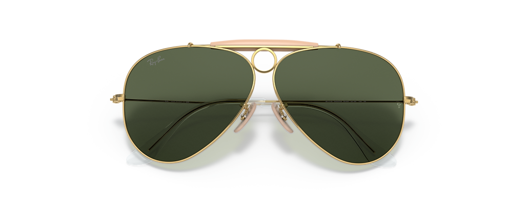 Ray-Ban RB3138 Shooter | Aviation Collection Arista Gold Sunglasses Ray-Ban RB3138 Shooter | Aviation Collection Arista Gold Sunglasses