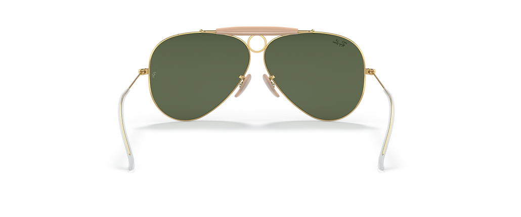 Ray-Ban RB3138 Shooter | Aviation Collection Arista Gold Sunglasses Ray-Ban RB3138 Shooter | Aviation Collection Arista Gold Sunglasses