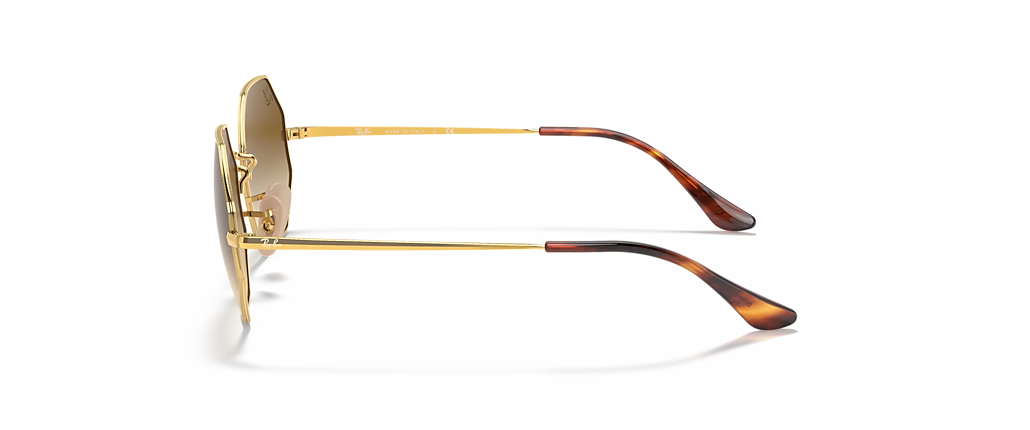 Ray-Ban RB1972 Octagon 1972 Arista Gold Sunglasses Ray-Ban RB1972 Octagon 1972 Arista Gold Sunglasses