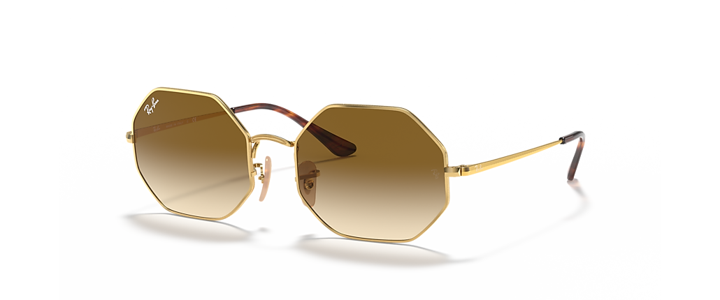 Ray-Ban RB1972 Octagon 1972 Arista Gold Sunglasses Ray-Ban RB1972 Octagon 1972 Arista Gold Sunglasses