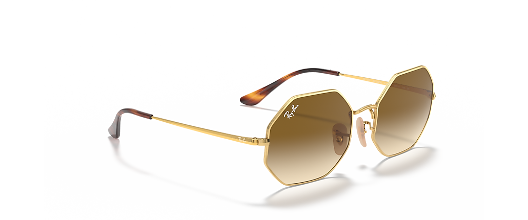 Ray-Ban RB1972 Octagon 1972 Arista Gold Sunglasses Ray-Ban RB1972 Octagon 1972 Arista Gold Sunglasses