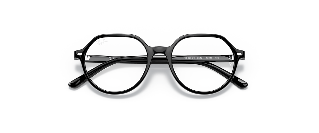 Ray-Ban RB9095V Thalia Optics Kids Black Frames