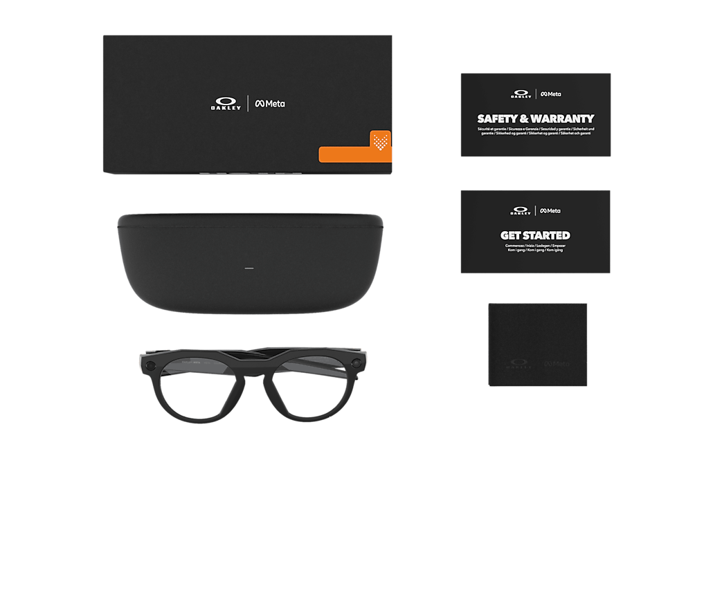 Oakley Oakley Meta HSTN Black Ray-Ban Meta Smart Glasses