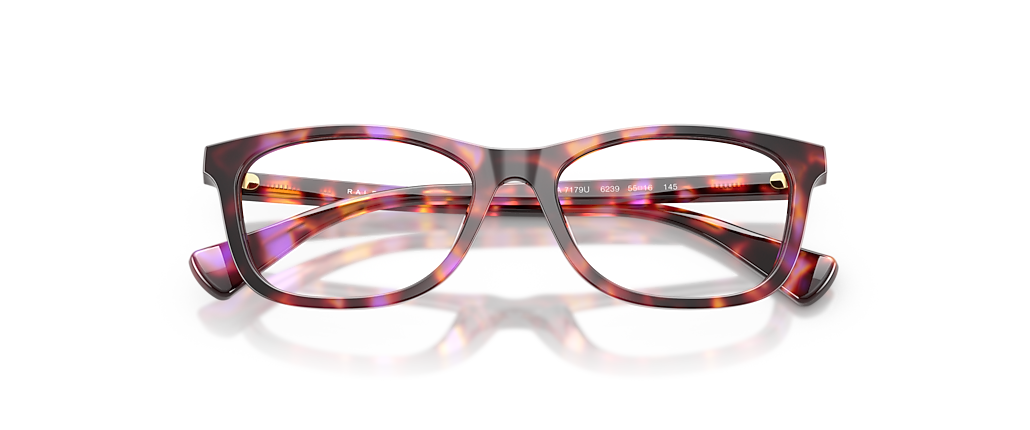 Ralph RA7179U Shiny Purple Havana Frames Ralph RA7179U Shiny Purple Havana Frames