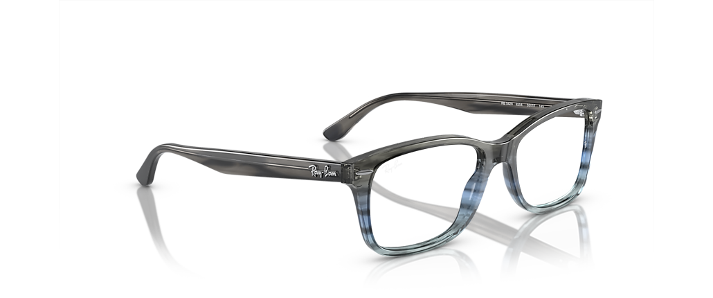 Ray-Ban RB5428 Optics Striped Grey & Blue Frames Ray-Ban RB5428 Optics Striped Grey & Blue Frames