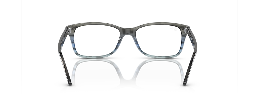 Ray-Ban RB5428 Optics Striped Grey & Blue Frames Ray-Ban RB5428 Optics Striped Grey & Blue Frames