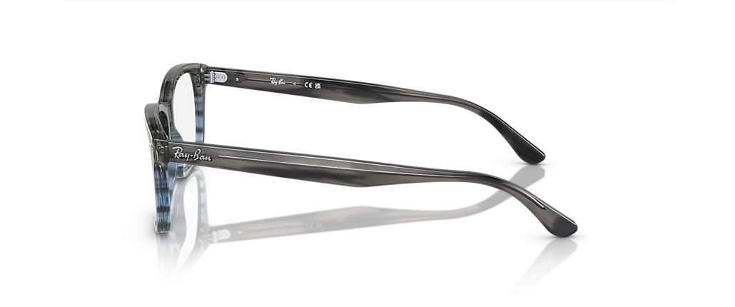 Ray-Ban RB5428 Optics Striped Grey & Blue Frames Ray-Ban RB5428 Optics Striped Grey & Blue Frames