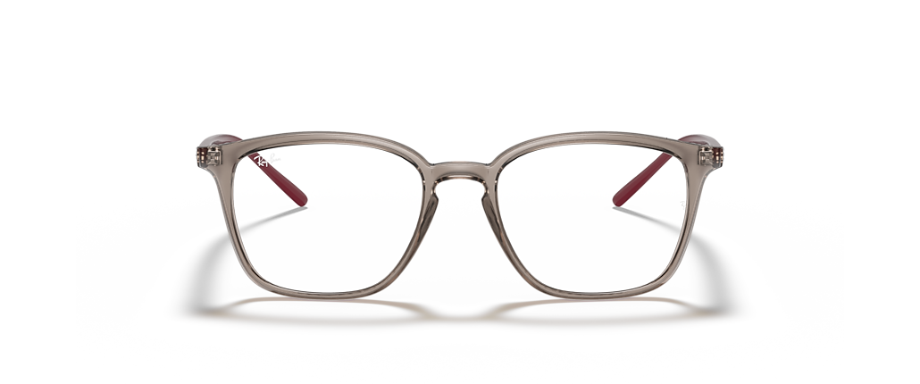Ray-Ban RB7185 Transparent Grey Frames Ray-Ban RB7185 Transparent Grey Frames