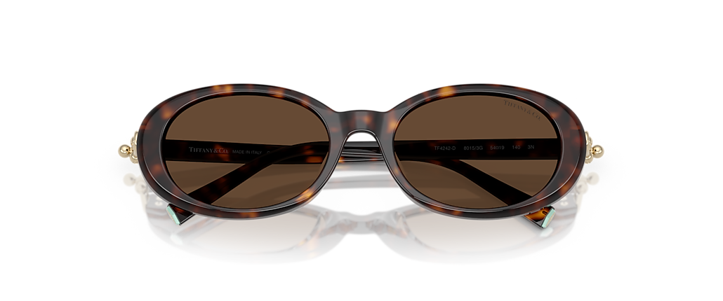 Tiffany & Co. TF4242D Havana Sunglasses Tiffany & Co. TF4242D Havana Sunglasses