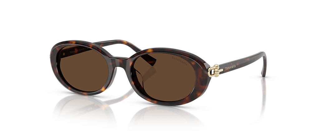 Tiffany & Co. TF4242D Havana Sunglasses Tiffany & Co. TF4242D Havana Sunglasses