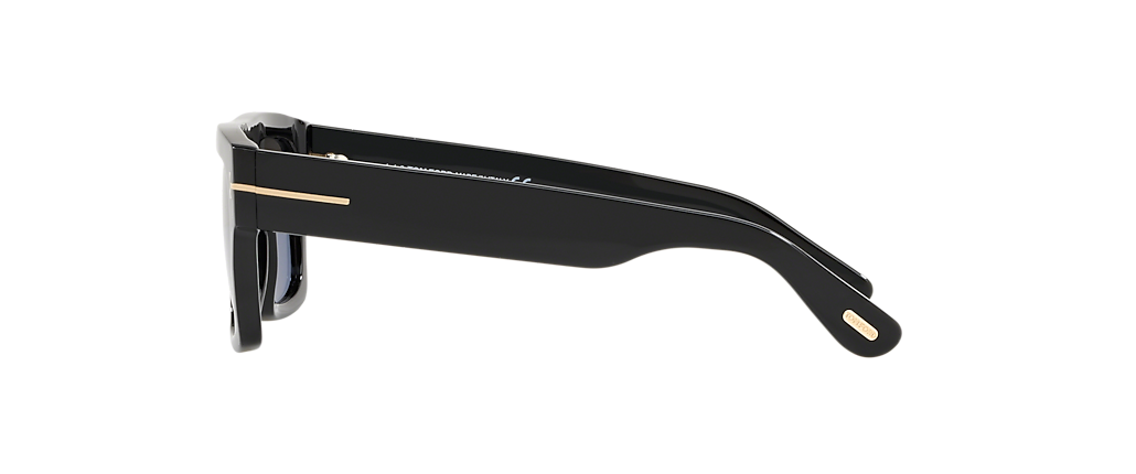 Tom Ford FT0711 Black Shiny Sunglasses