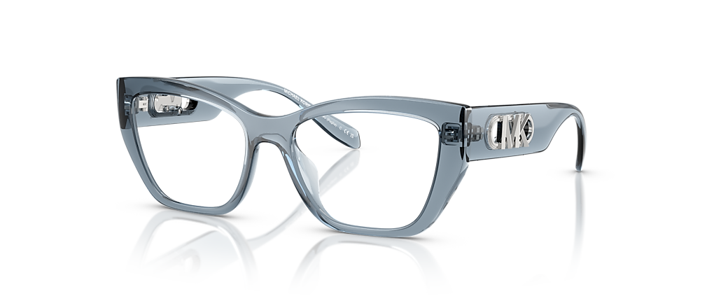 Michael Kors MK4149U Puglia Denim Transparent Frames Michael Kors MK4149U Puglia Denim Transparent Frames
