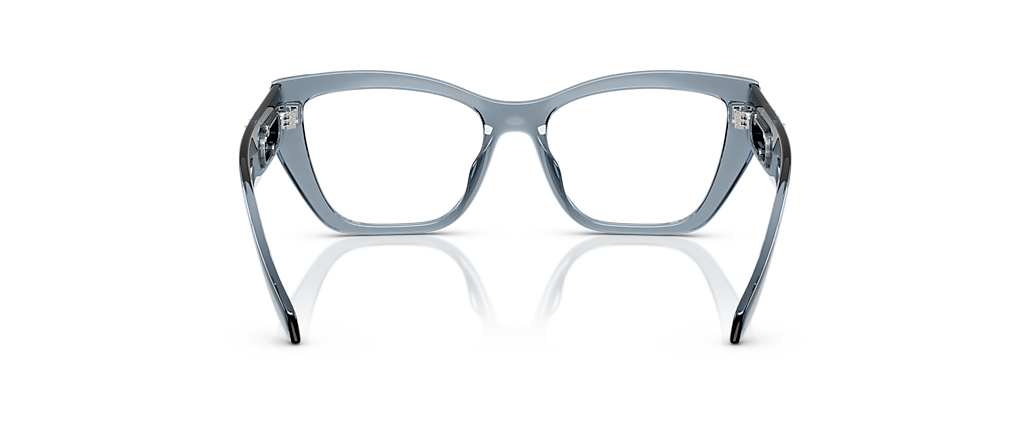 Michael Kors MK4149U Puglia Denim Transparent Frames Michael Kors MK4149U Puglia Denim Transparent Frames