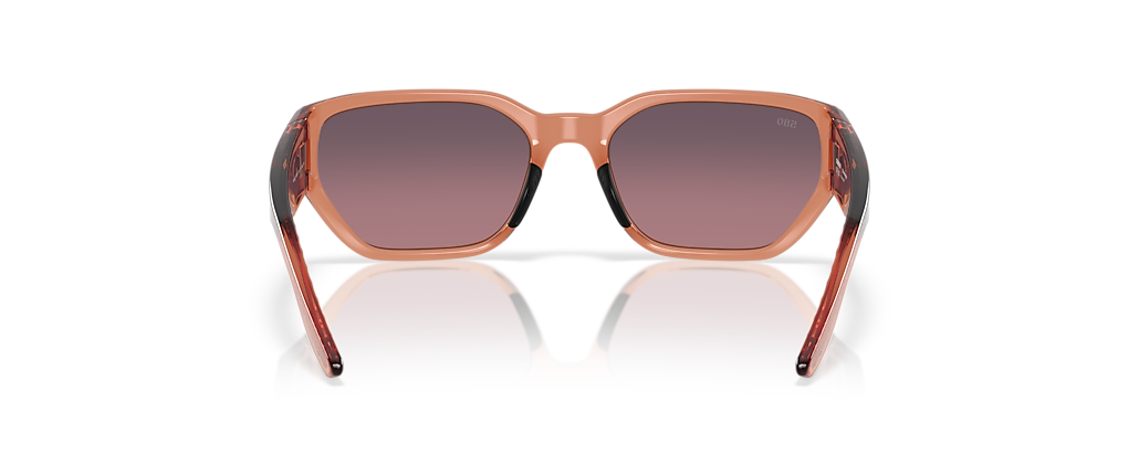 Costa 6S9125 Clemente Translucent Pink Sands Sunglasses Costa 6S9125 Clemente Translucent Pink Sands Sunglasses