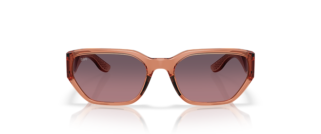 Costa 6S9125 Clemente Translucent Pink Sands Sunglasses Costa 6S9125 Clemente Translucent Pink Sands Sunglasses