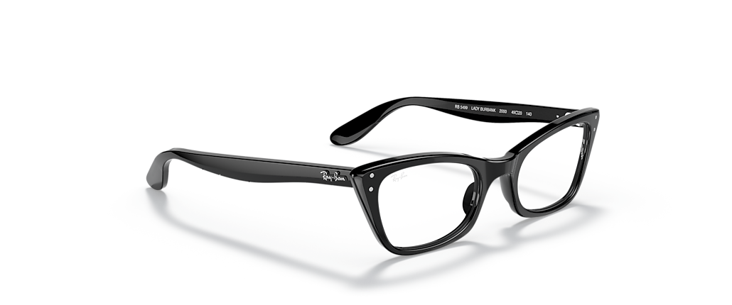 Ray-Ban RB5499 Lady Burbank Optics Black Frames Ray-Ban RB5499 Lady Burbank Optics Black Frames