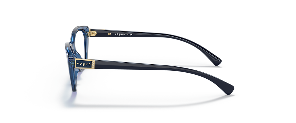 Vogue Eyewear VO5425B Transparent Light Blue Frames