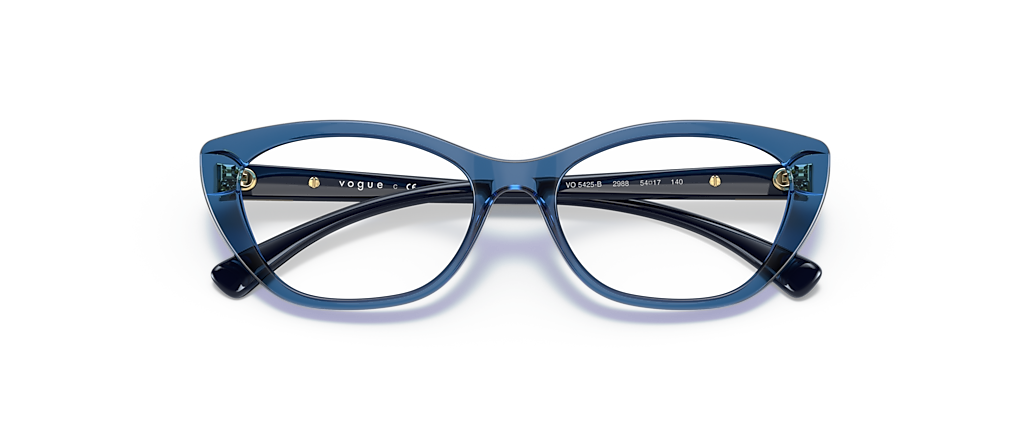 Vogue Eyewear VO5425B Transparent Light Blue Frames