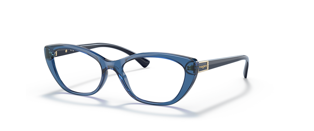 Vogue Eyewear VO5425B Transparent Light Blue Frames