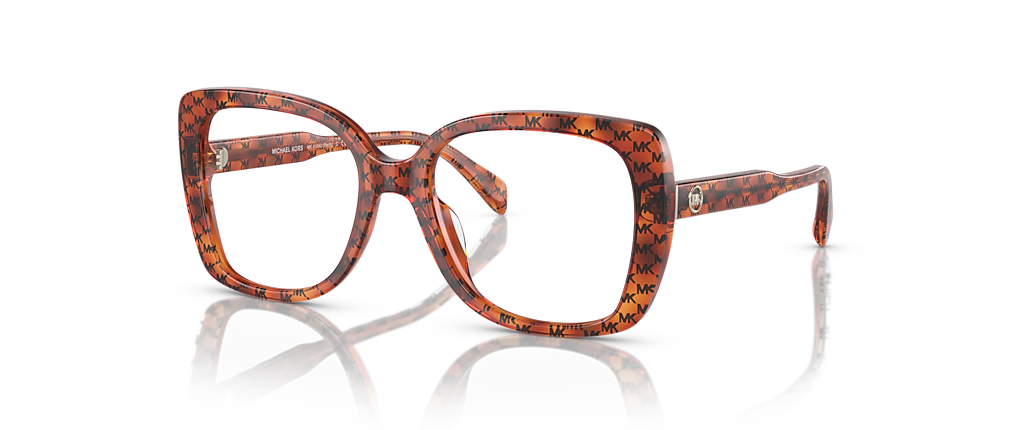Michael Kors MK4104U Perth Amber Mk Heritage Frames Michael Kors MK4104U Perth Amber Mk Heritage Frames