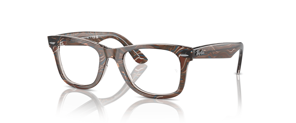Ray-Ban RB4340V Wayfarer Ease Optics Photo Waves Grey Frames Ray-Ban RB4340V Wayfarer Ease Optics Photo Waves Grey Frames
