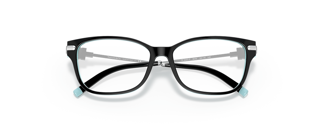 Tiffany & Co. TF2207F Black On Tiffany Blue Frames Tiffany & Co. TF2207F Black On Tiffany Blue Frames