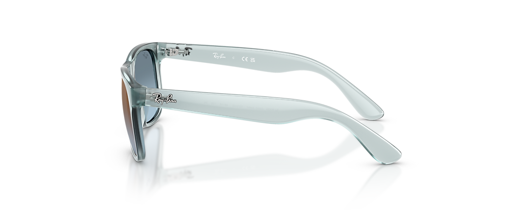 Ray-Ban RB9069S Justin Kids Transparent Blue Sunglasses