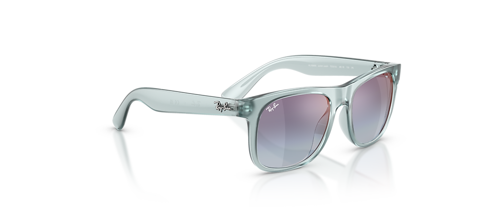 Ray-Ban RB9069S Justin Kids Transparent Blue Sunglasses