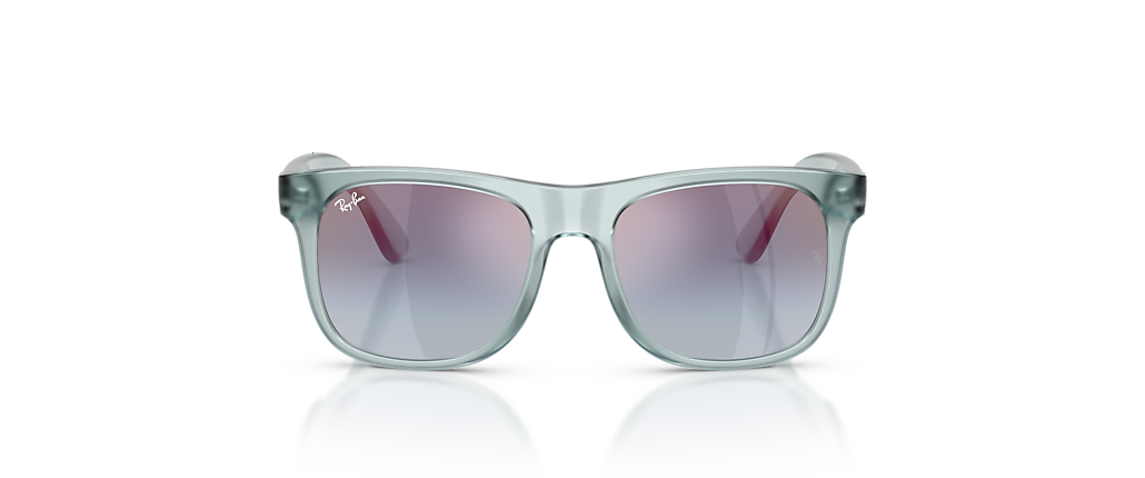 Ray-Ban RB9069S Justin Kids Transparent Blue Sunglasses