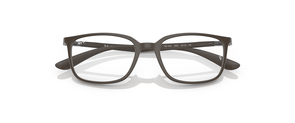 Ray-Ban RB7208 Optics Brown Frames Ray-Ban RB7208 Optics Brown Frames