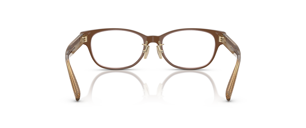 Tiffany & Co. TF2263D Brown Transparent On Pink Frames