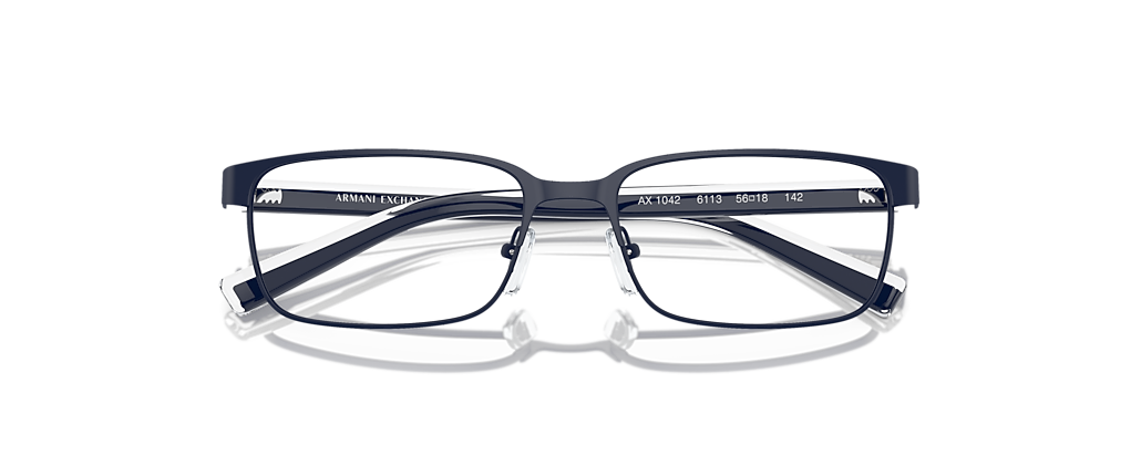 Armani Exchange AX1042 Matte Blue Frames Armani Exchange AX1042 Matte Blue Frames