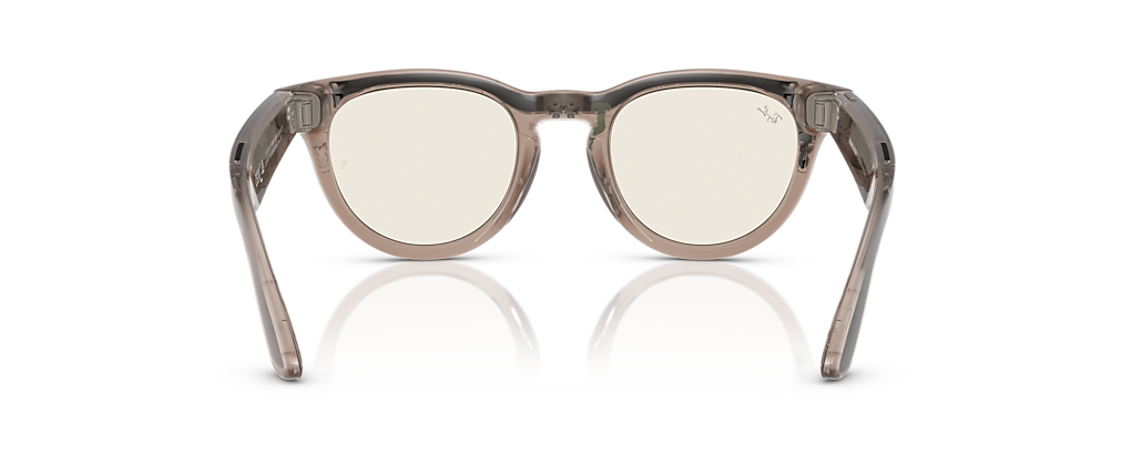 Ray-Ban Ray-Ban | Meta Low Bridge Fit Headliner Warm Stone Ray-Ban Meta Smart Glasses