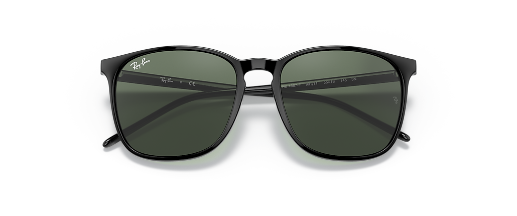 Ray-Ban RB4387F Black Sunglasses Ray-Ban RB4387F Black Sunglasses