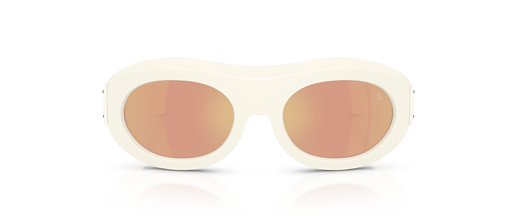 Moncler ME8015U Ramillon Matte Vanilla Sunglasses