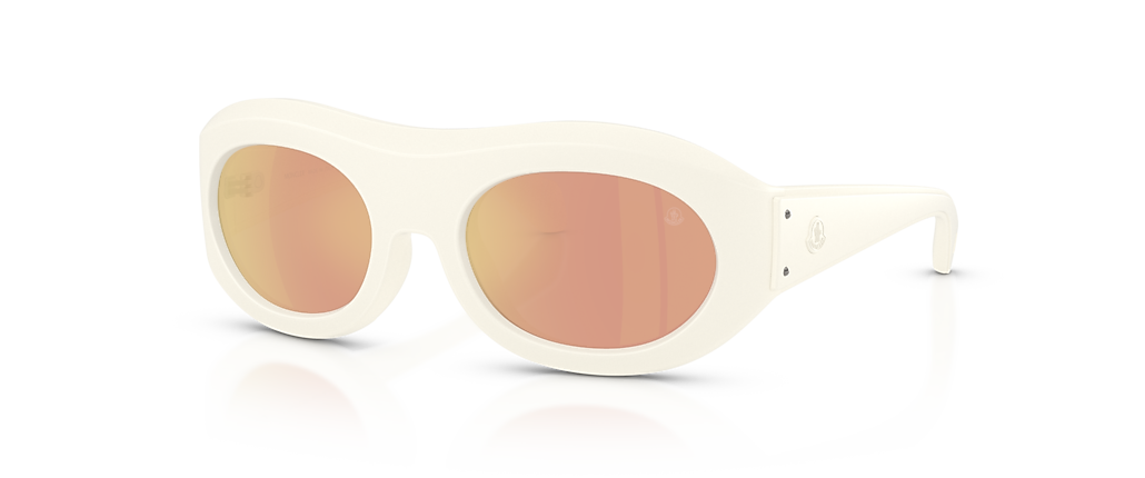 Moncler ME8015U Ramillon Matte Vanilla Sunglasses