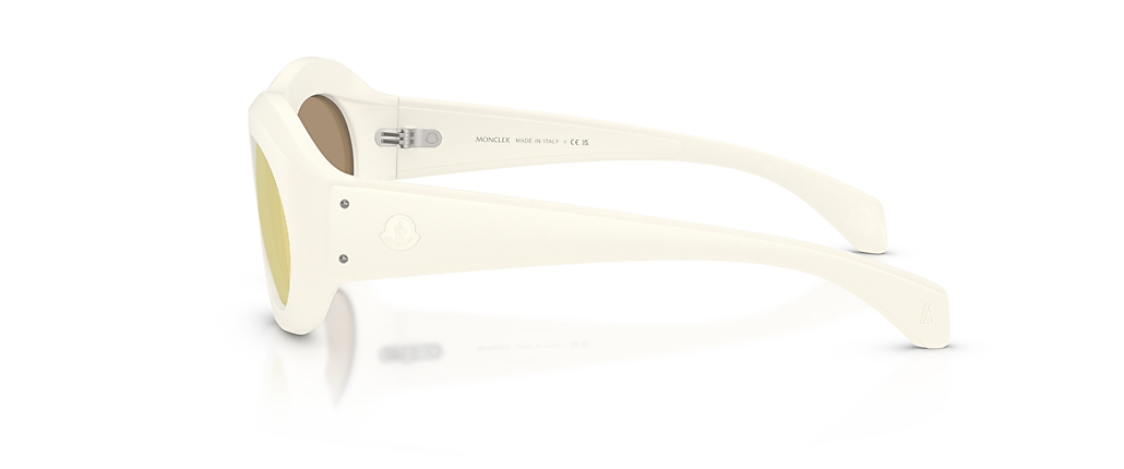 Moncler ME8015U Ramillon Matte Vanilla Sunglasses