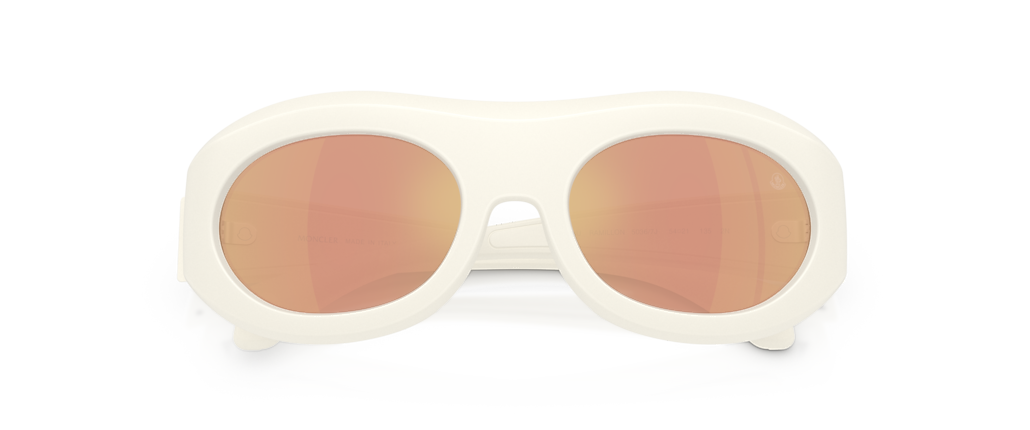 Moncler ME8015U Ramillon Matte Vanilla Sunglasses