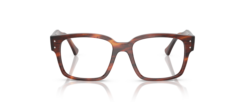 Ray-Ban RB7256 Laurene Optics Bio-Based Striped Havana Frames