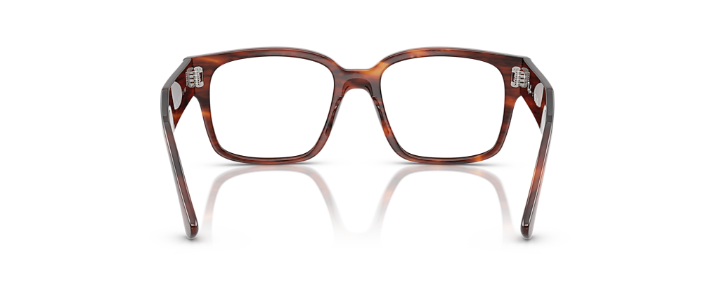 Ray-Ban RB7256 Laurene Optics Bio-Based Striped Havana Frames