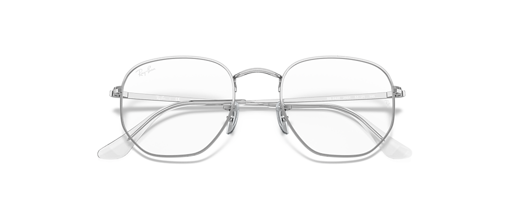 Ray-Ban RB6448 Hexagonal Optics Silver Frames Ray-Ban RB6448 Hexagonal Optics Silver Frames