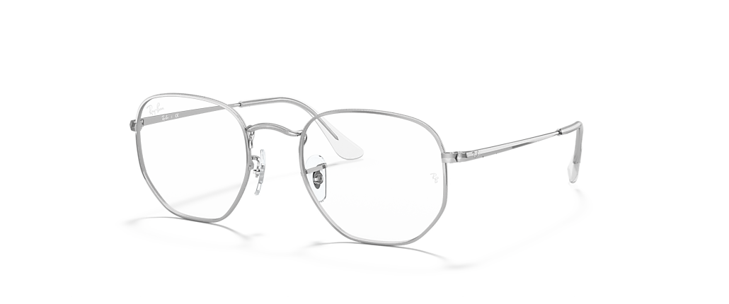 Ray-Ban RB6448 Hexagonal Optics Silver Frames Ray-Ban RB6448 Hexagonal Optics Silver Frames