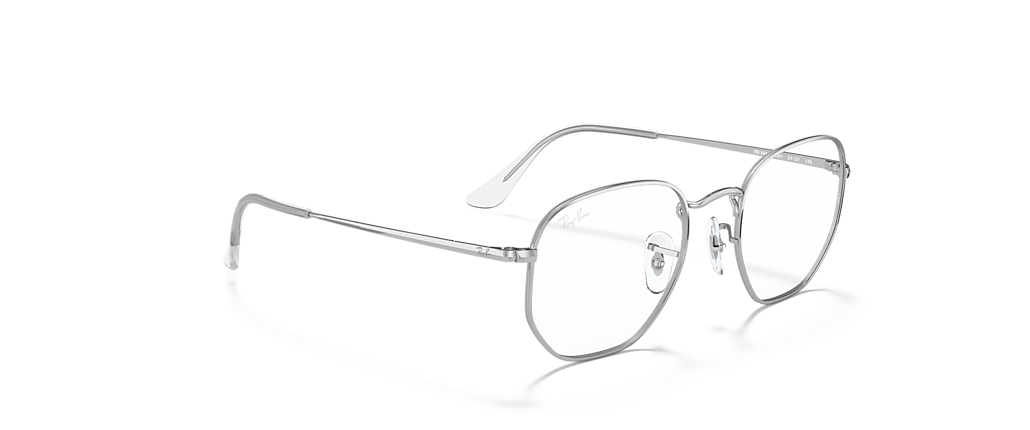 Ray-Ban RB6448 Hexagonal Optics Silver Frames Ray-Ban RB6448 Hexagonal Optics Silver Frames