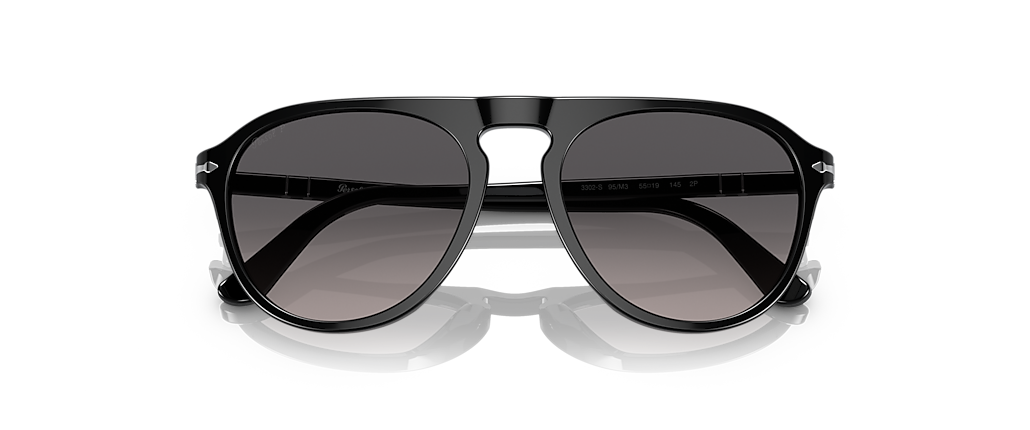 Persol PO3302S Black Sunglasses Persol PO3302S Black Sunglasses