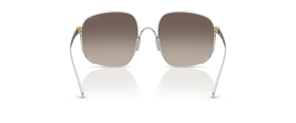 Miu Miu MU A57S Silver Sunglasses Miu Miu MU A57S Silver Sunglasses
